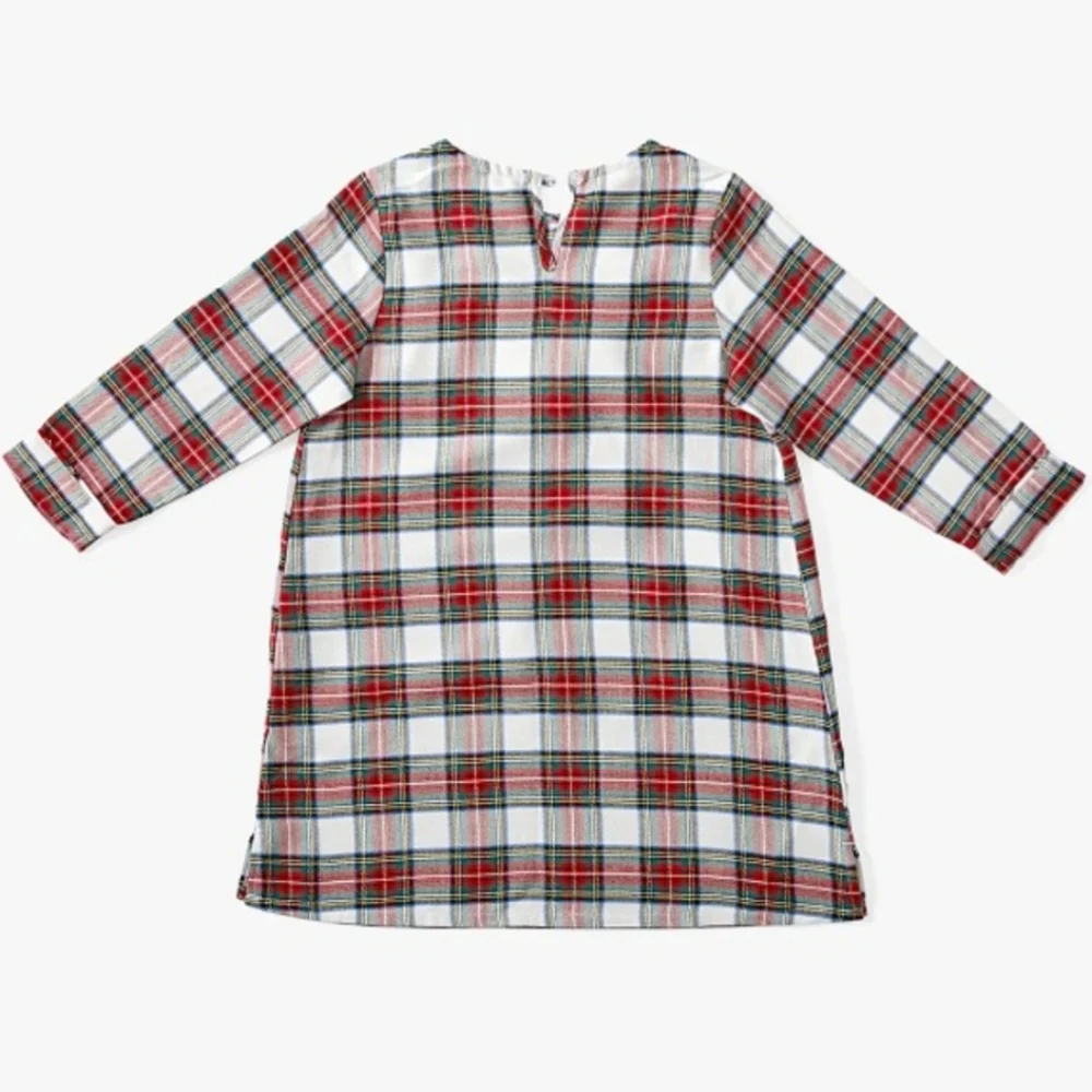Pottery Barn Kids Stewart Plaid Flannel Nightgown size 2T NWT